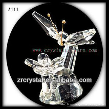 Bonita estatuilla de animales de cristal A111
